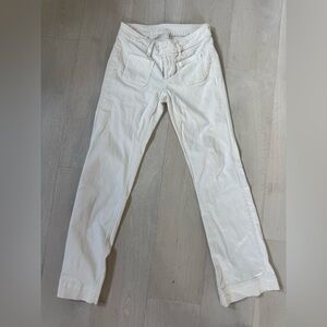 LOFT Women's White Jeans - 25/0